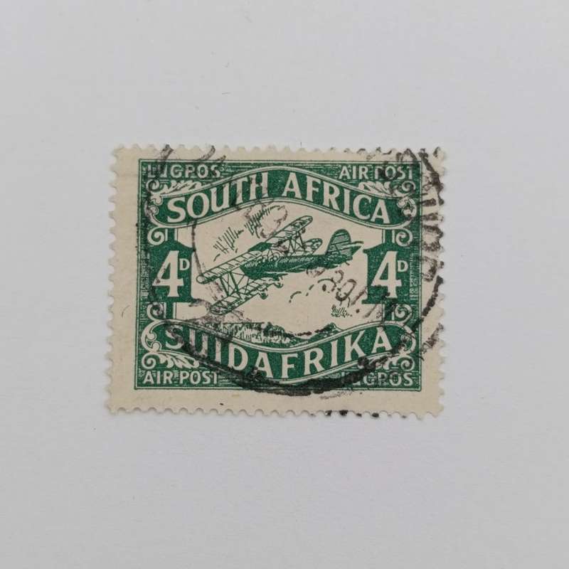 South Africa SACC 40,41 used - SA union airplane stamps