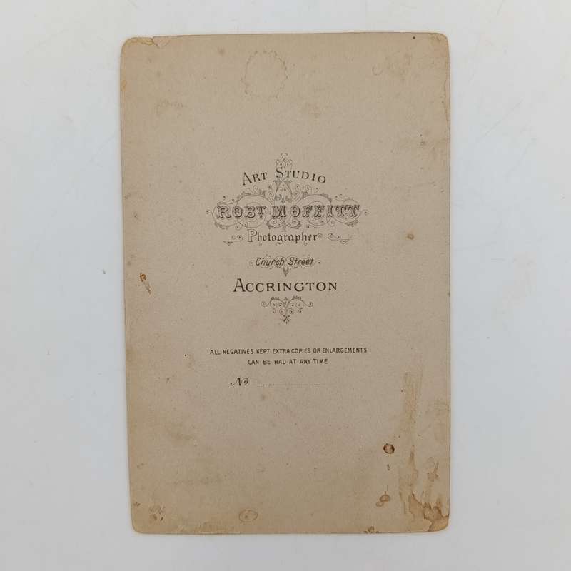 Antique photo set in Accrington, England - Probably one of them is connected to the Lill family