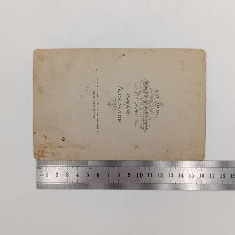 Antique photo set in Accrington, England - Probably one of them is connected to the Lill family