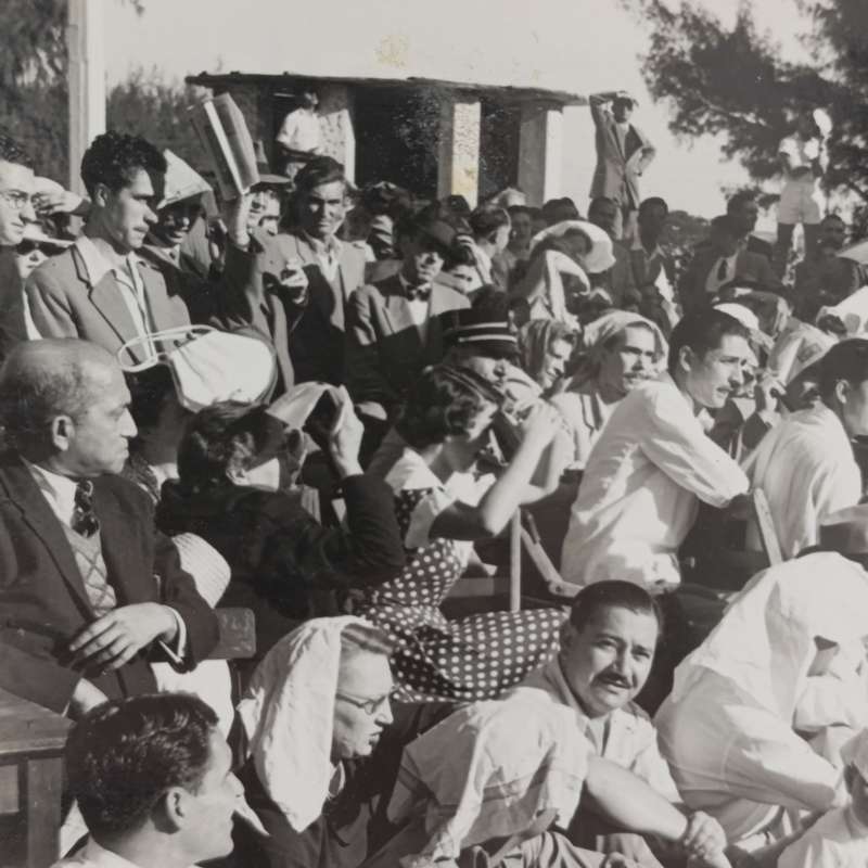 Vintage beauty contest photo - probably Spain/Portugal