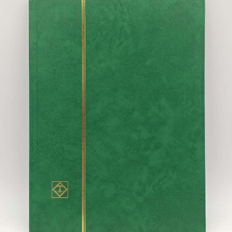 Excellent 16 page album with almost 600 Rhodesia mint stamps