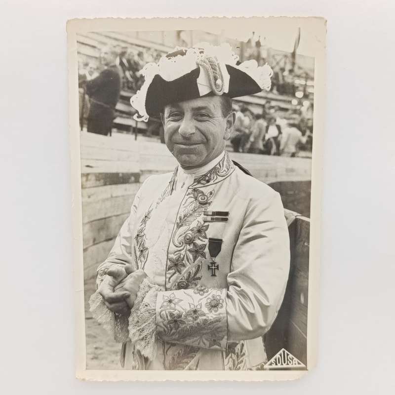 Lot of 9 photos taken at bull fight - vintage