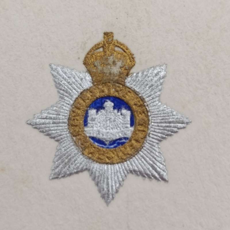 WW2 The Royal Devonshire Regiment depot Higher Barracks Exeter Greetings card