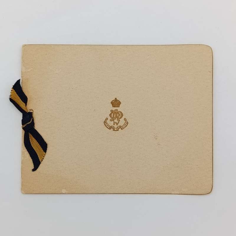 WW1 Period 4th Queen`s Own Hussars Christmas Greetings card