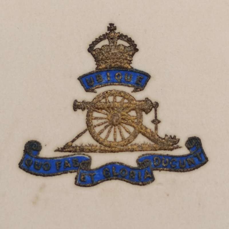 WW1 The Royal Artillery Christmas greetings card