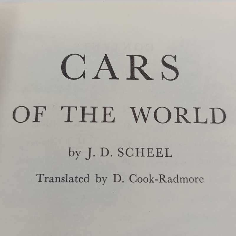 Cars of the World Part 4 by J.D Scheel