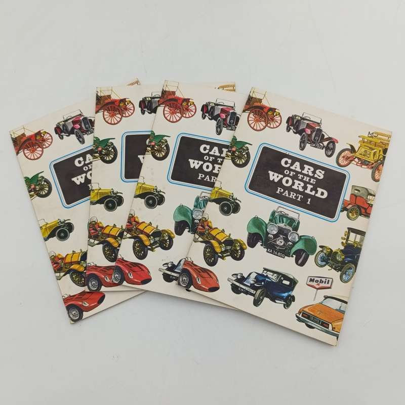 Cars of the World Volume 1 to 4 set by J.D. Scheel