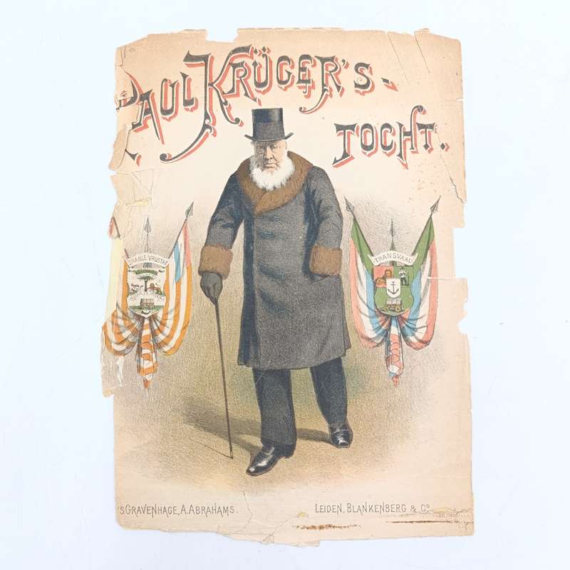 Book cover? Only the cover, Paul Kruger's Tocht No further information As per scan