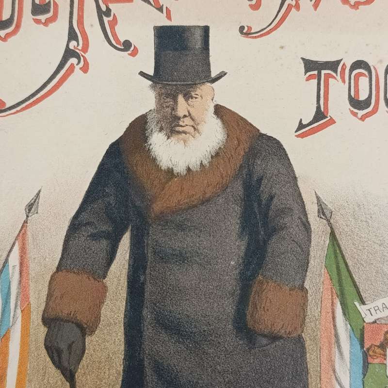 Book cover? Only the cover, Paul Kruger's Tocht No further information As per scan