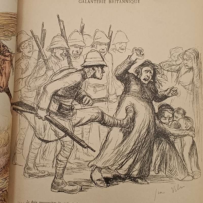 Copy Sept 1901 L'Assiette au Beurre in good condition (The Boer consentration camps)
