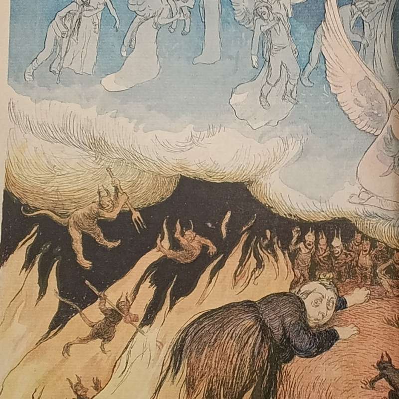 Copy Sept 1901 L'Assiette au Beurre in good condition (The Boer consentration camps)