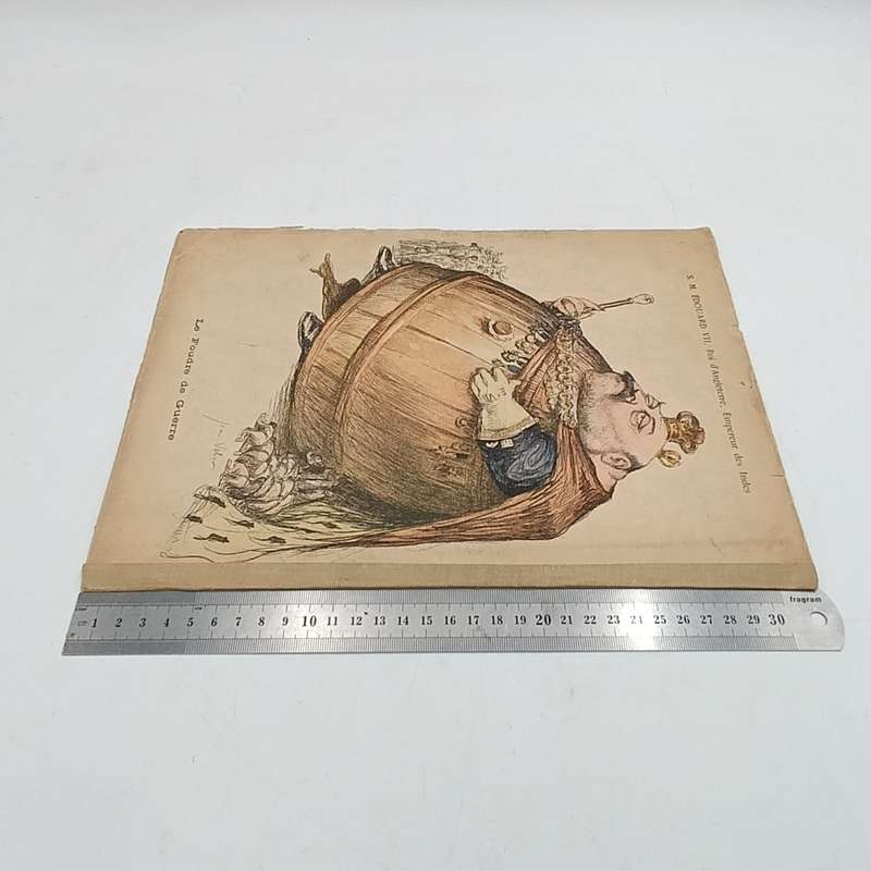 Copy Sept 1901 L'Assiette au Beurre in good condition (The Boer consentration camps)
