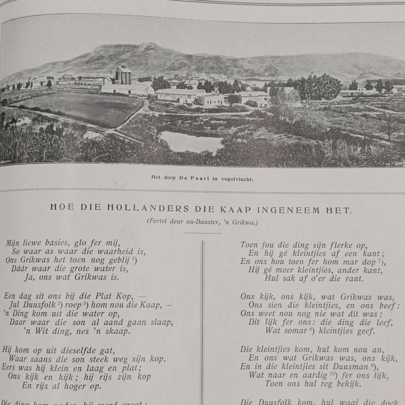 Bound volumes of the monthly Paper Hollandsch - Zuid Afrika. July 1909 - June 1910
