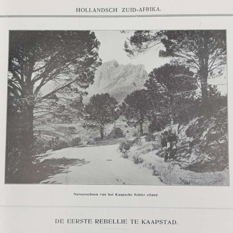 Bound volumes of the monthly Paper Hollandsch - Zuid Afrika. July 1909 - June 1910