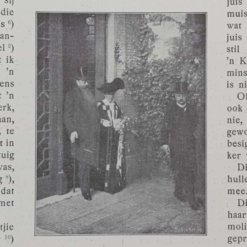 Bound volumes of the monthly Paper Hollandsch - Zuid Afrika. July 1909 - June 1910