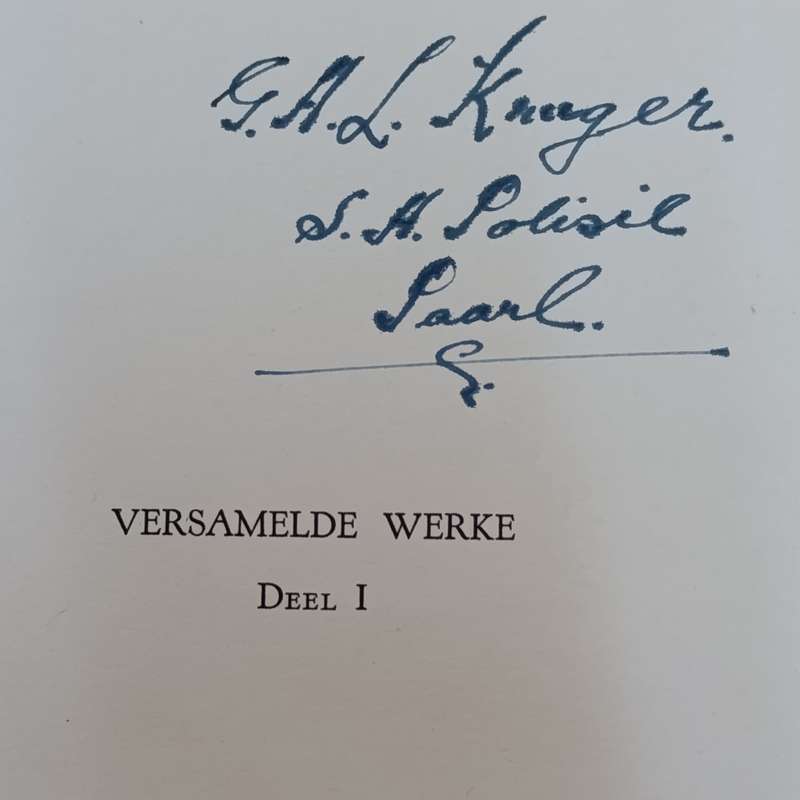 Set of 14 Versamelde Werke van CJ Langenhoven - Deel 1 tot deel 14