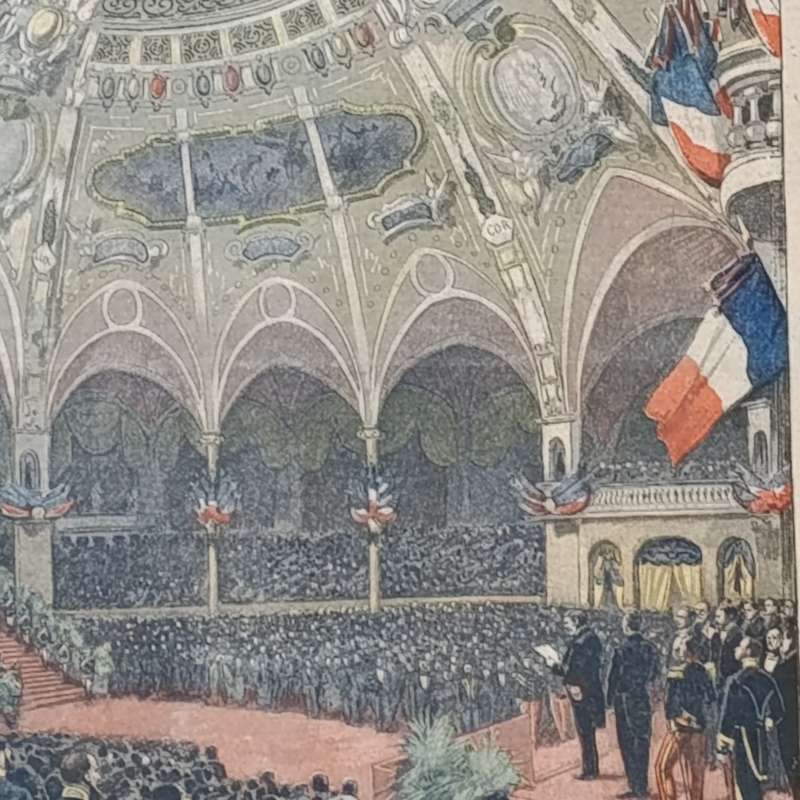 Le Petit Journal 29 April 1900 - Inauguration de L'exposition de - 1900