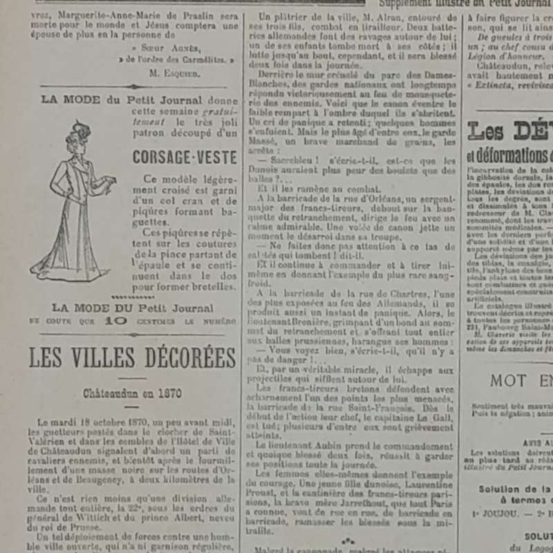 Le Petit Journal 25 November 1900 - Mr Kruger Sur le Gelderland