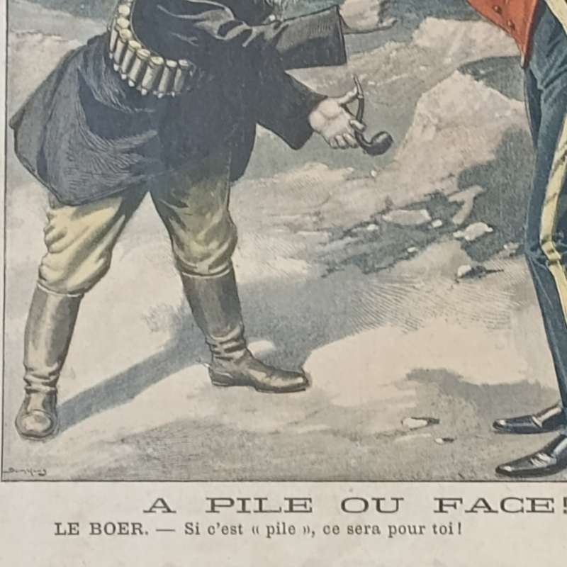 Le Petit Journal 24 December 1899 - A Pile OU Face