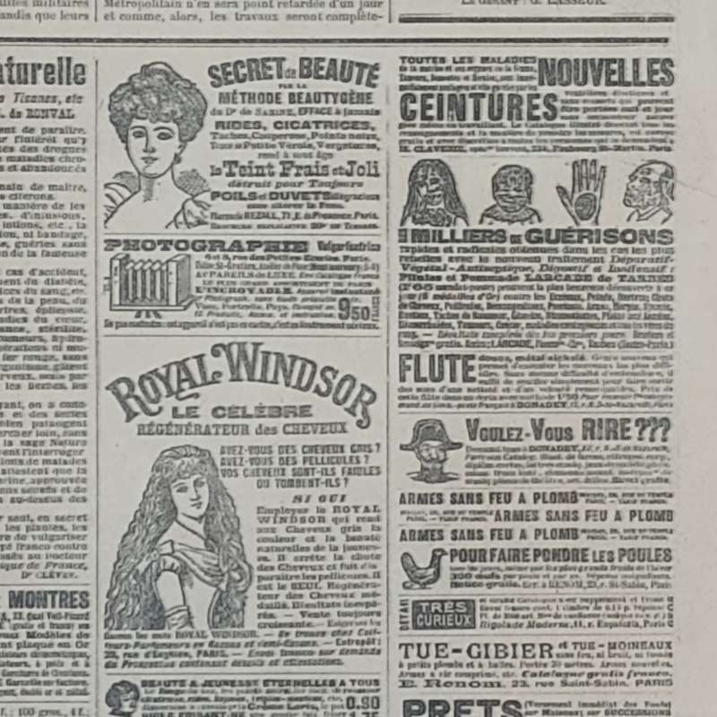 Le Petit Journal 24 December 1899 - A Pile OU Face