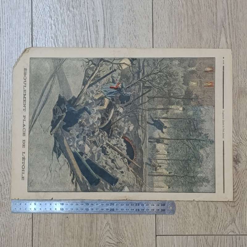 Le Petit Journal 24 December 1899 - A Pile OU Face
