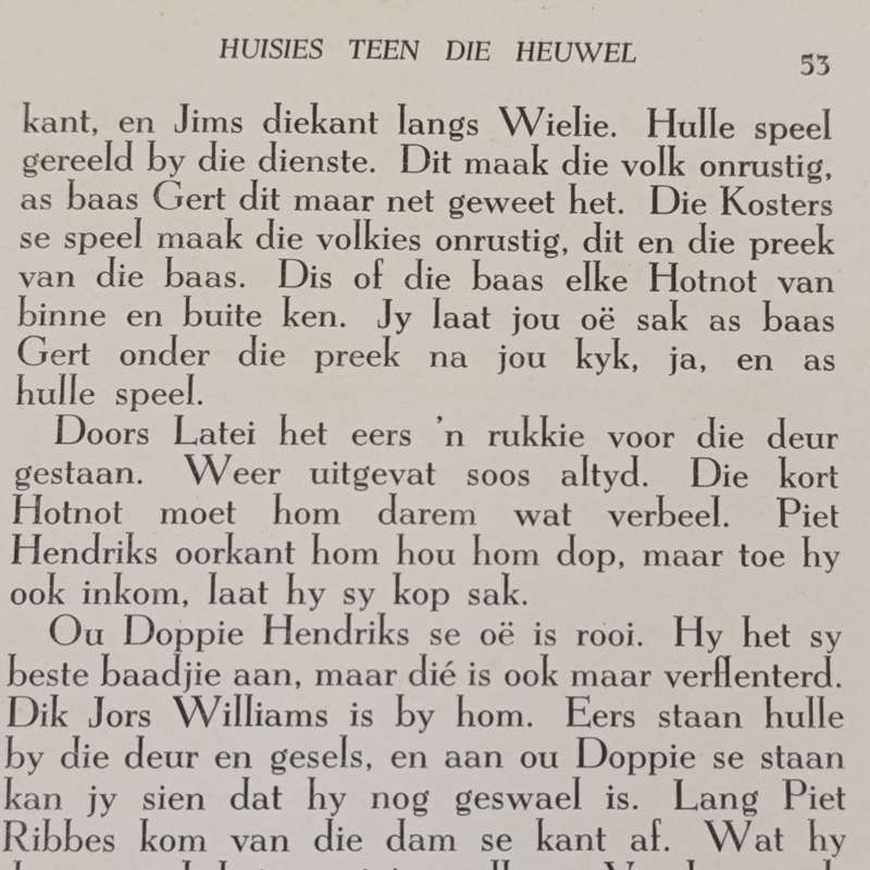 Huisies teen die Heuwel en Stille Uur - Kwarteeu-serie - 1942 issue