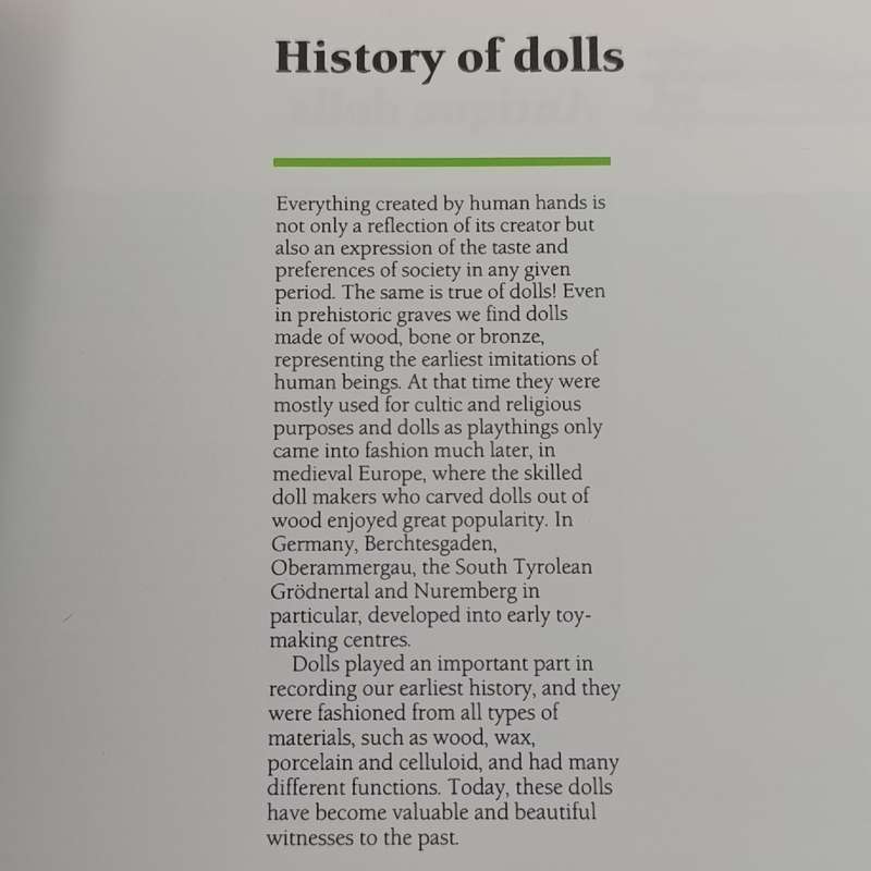 Ceramic Character dolls and their accessories by Sylvia Becker