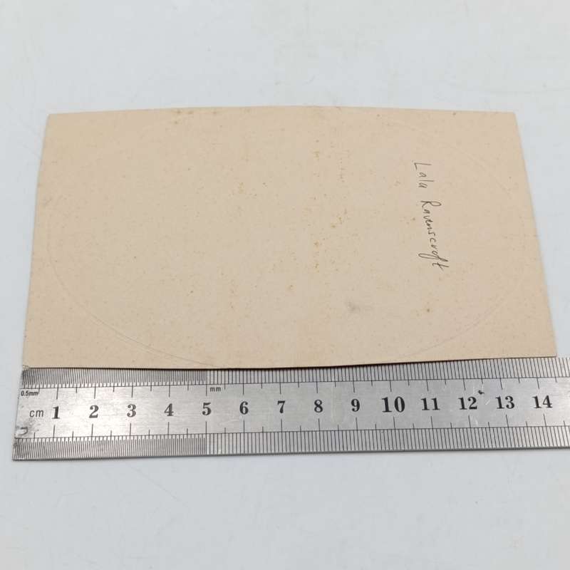 Antique photo inscribed Lala Ravenscroft - Western Cape area