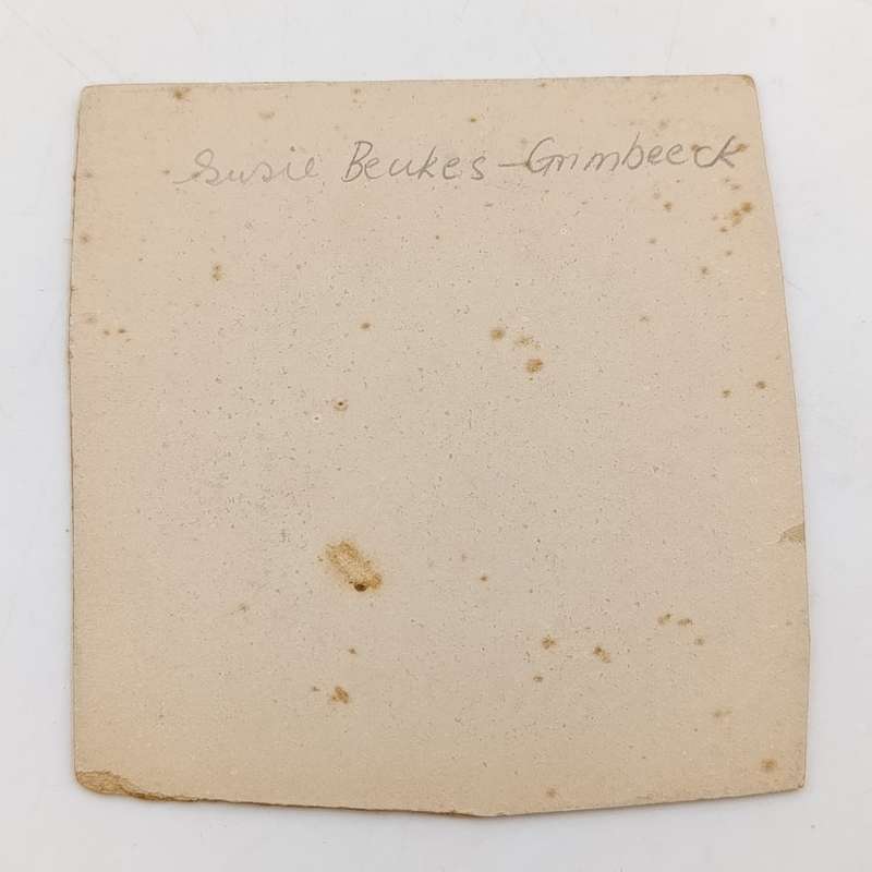 Antique photo titled Susie Beukes - Grimbeeck - Western Cape Area