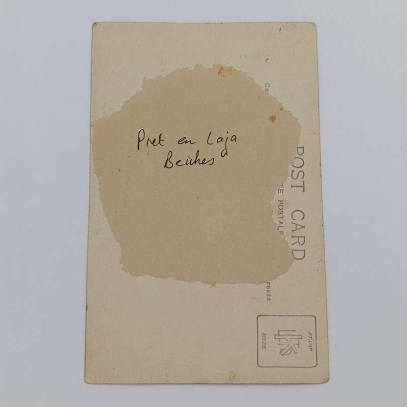 Postcard photo of Piet Laja Beukes - Western Cape