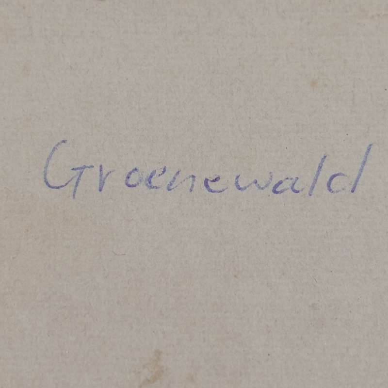 Antique photo of the Groenewald couple - Western Cape area