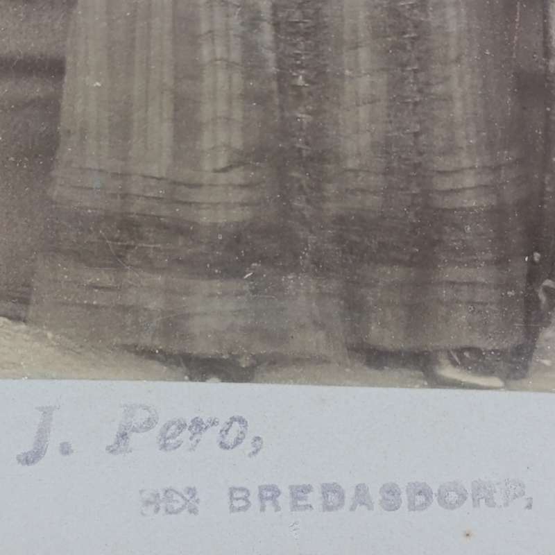 Antique photo of Sannie Beukes -Bredasdorp