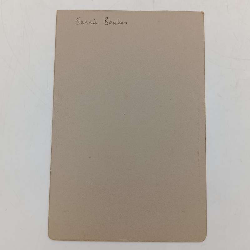 Antique photo of Sannie Beukes -Bredasdorp