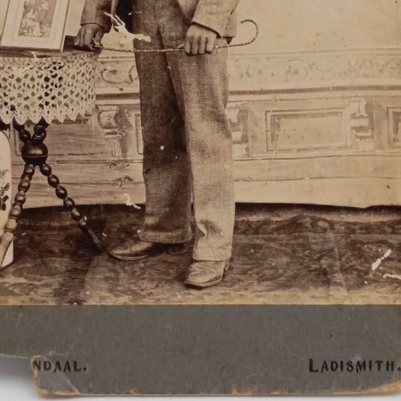 Antique photo of Barend Francois van Wyk of Olyfenrivier, Van Wyksdorp