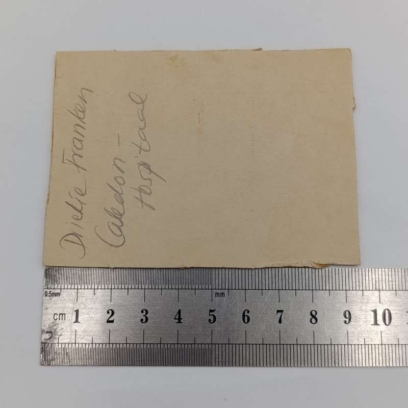 Vintage photo of Driekie Franken - Nurse at Caledon Hospital