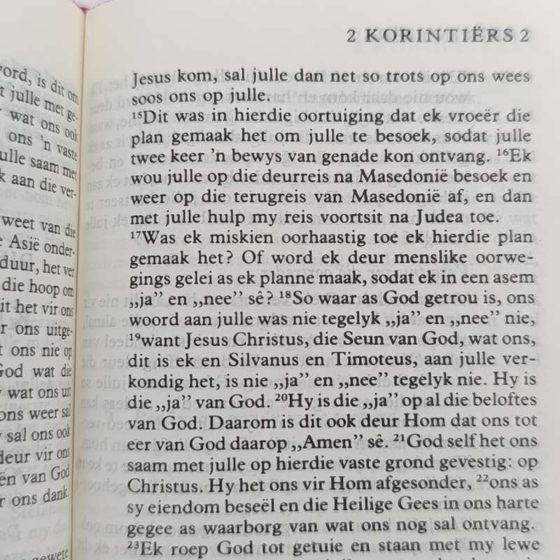 SADF pocket Bible - Die Nuwe Testament en die Psalms