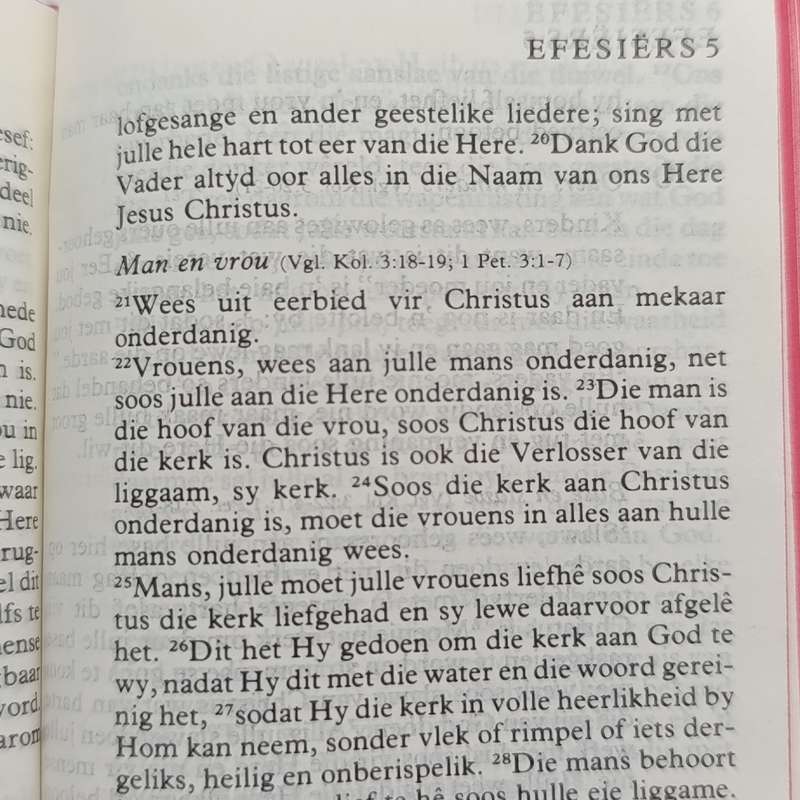 SADF pocket Bible - Die Nuwe Testament en die Psalms