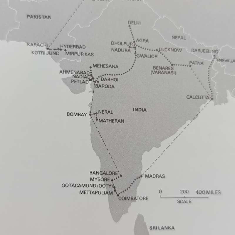 The Atlas of Train Travel by J.B. Hollingworth
