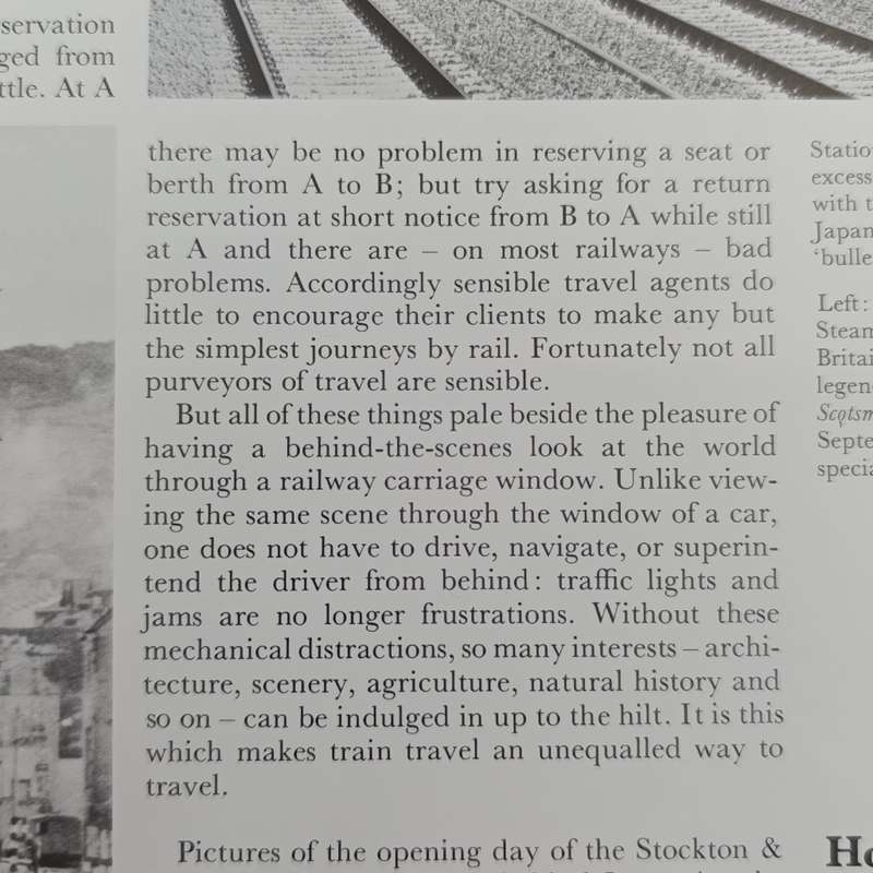 The Atlas of Train Travel by J.B. Hollingsworth