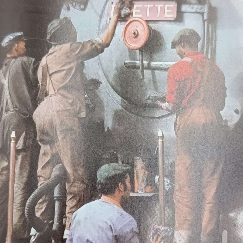 The great Steam Trek by C.P. Lewis & AA.Jorgensen - With News-paper cut-out