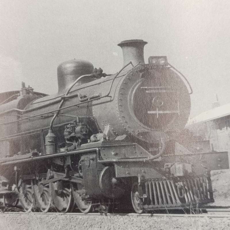 Twilight of South Africa Steam by A.E. Durrant