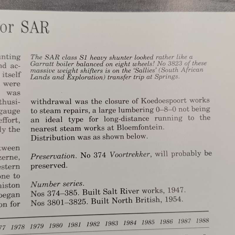 Twilight of South Africa Steam by A.E. Durrant