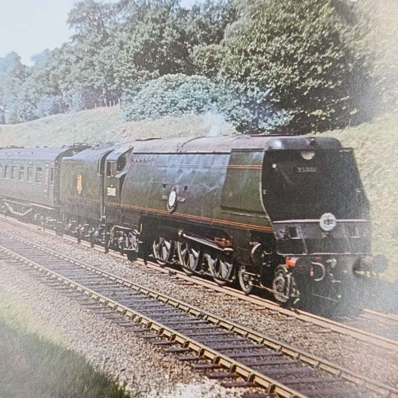 Pictorial History of Trains by O.S. Nock - full colour
