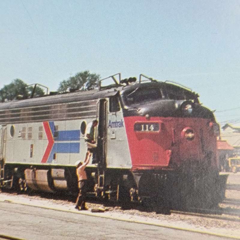 Pictorial History of Trains by O.S. Nock - full colour
