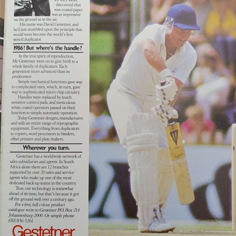 Sporting Stars of South Africa by Alan Kourie 1986-87