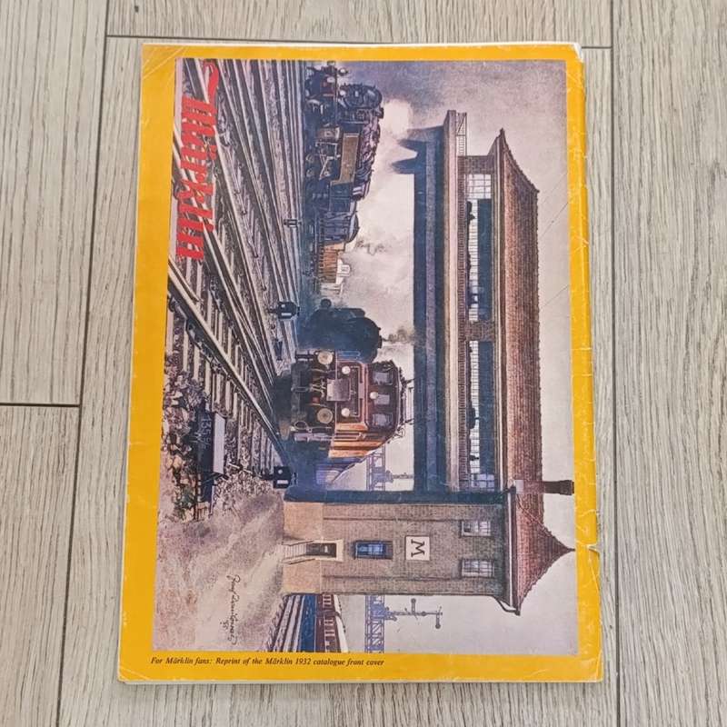 Marklin Model Railway Catalogue (6 books)- 1971E, 1972E, 1974E, 1975E, 1990-91, '93E