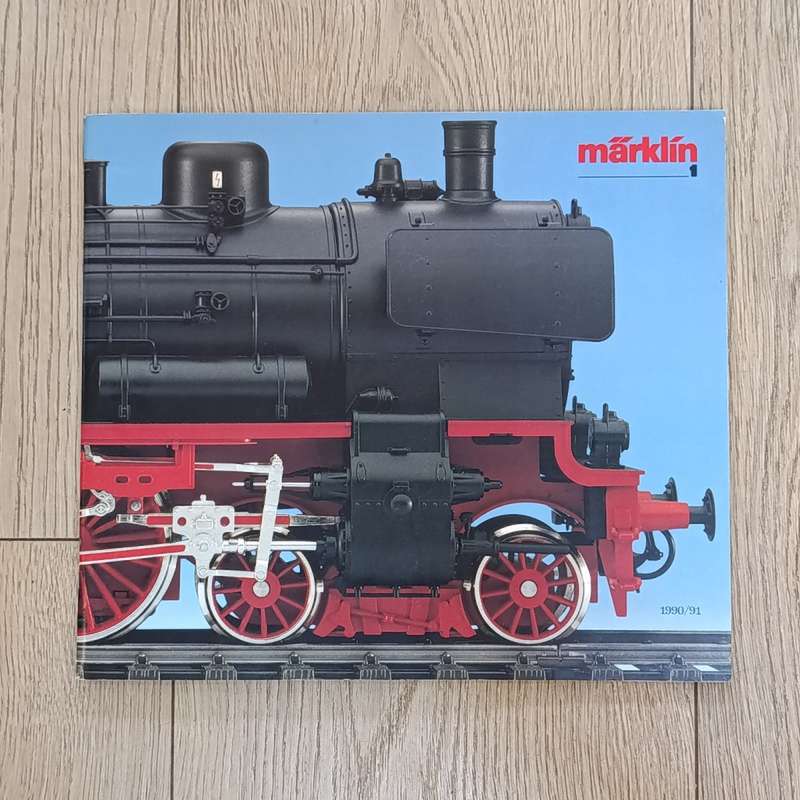 Marklin Model Railway Catalogue (6 books)- 1971E, 1972E, 1974E, 1975E, 1990-91, '93E