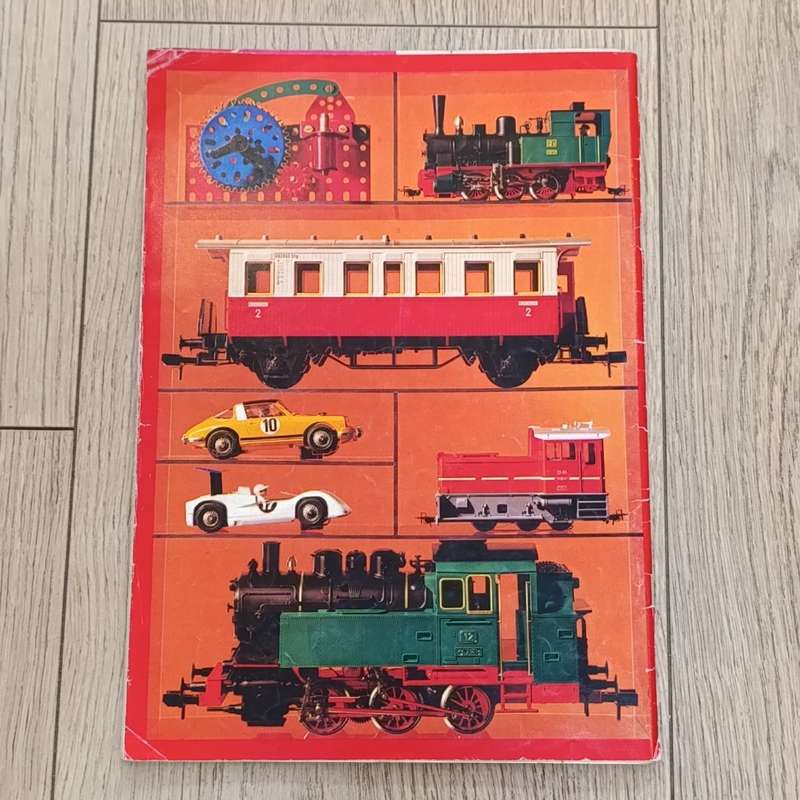 Marklin Model Railway Catalogue (6 books)- 1971E, 1972E, 1974E, 1975E, 1990-91, '93E