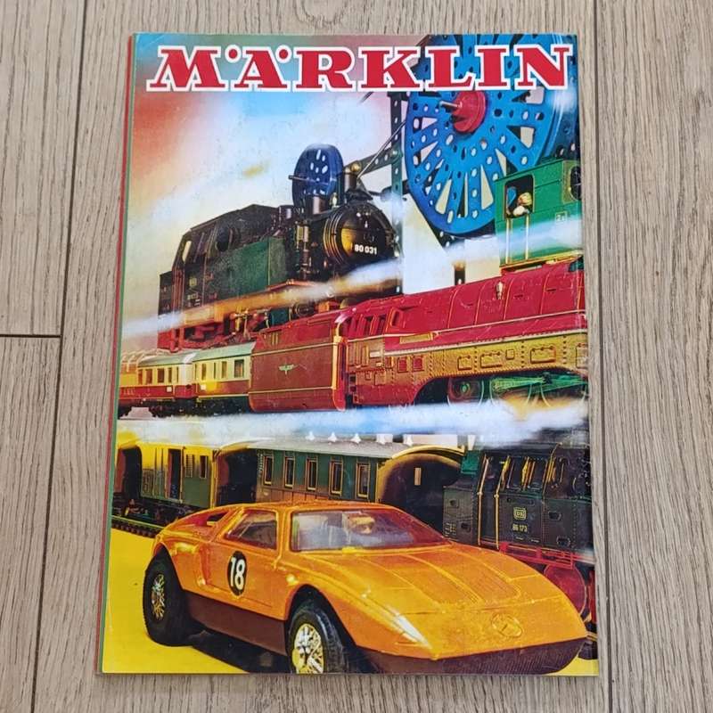 Marklin Model Railway Catalogue (6 books)- 1971E, 1972E, 1974E, 1975E, 1990-91, '93E