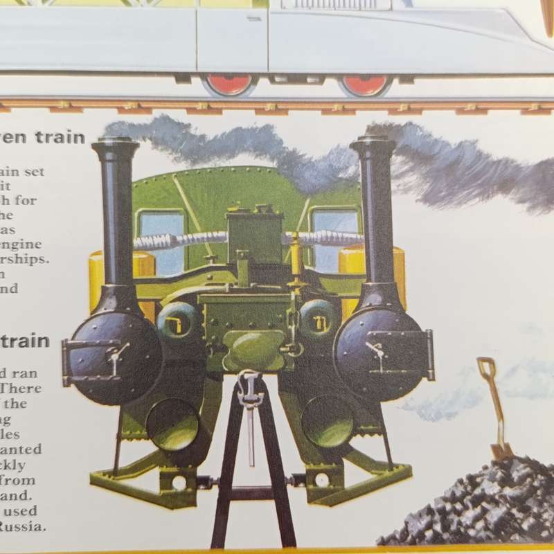 The young Engineer Book of Supertrains